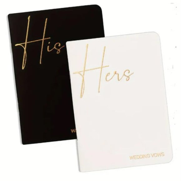 His and Hers Vow Books - Picture 2 of 2